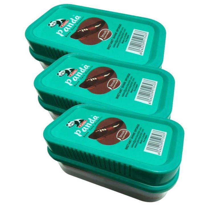 واکس کفش پاندا مدل 142 بسته 3 عددی